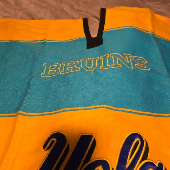 UCLA Bruins Game Swag Blue and Gold Poncho - Picture 4 of 6